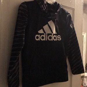 boys adidas zip up hoodie